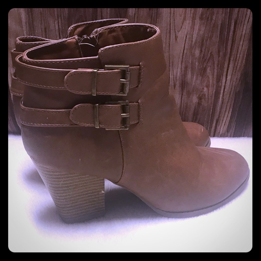Charlotte Russe heeled ankle boots